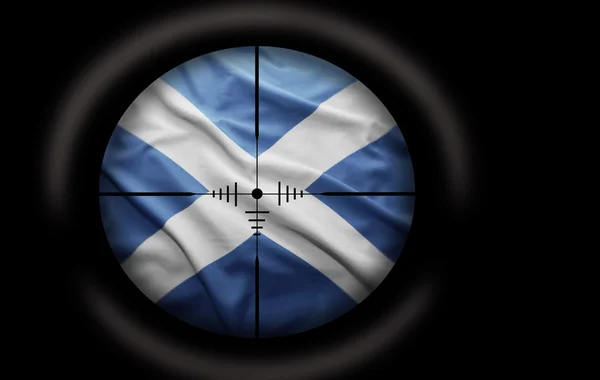 Obiettivo scozzese — Foto Stock