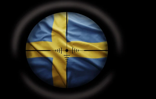 瑞典的目标 — 图库照片