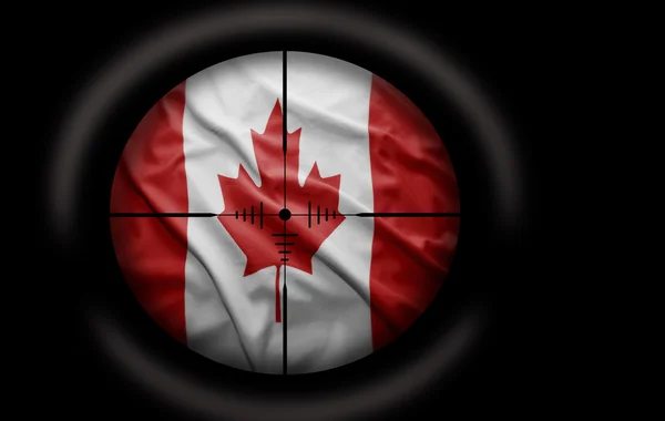 Kanadyjski cel — Zdjęcie stockowe