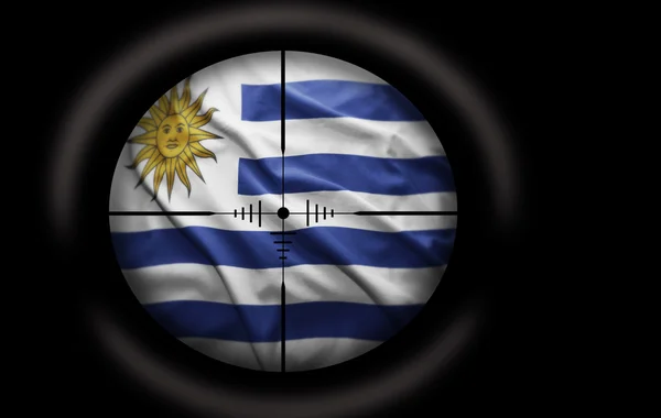 Uruguayan Target — Stock Photo, Image