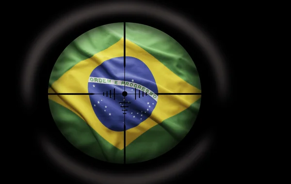 Brazilian Target — Stock Photo, Image