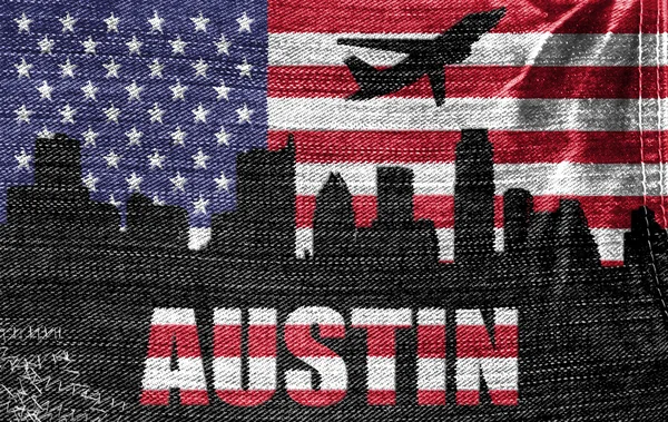 Austin City — Zdjęcie stockowe