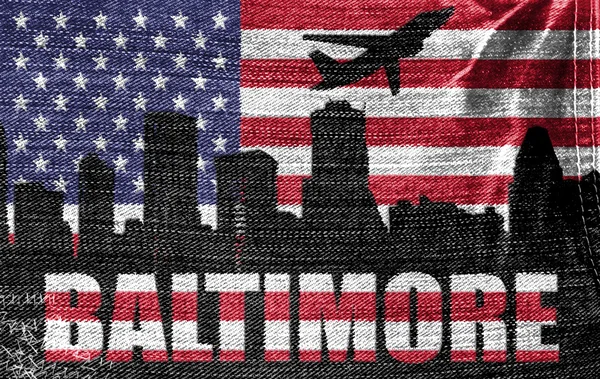 Baltimore cidade — Fotografia de Stock