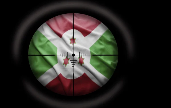 Burundi Alvo — Fotografia de Stock