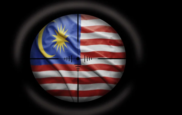 Objetivo de Malasia — Foto de Stock