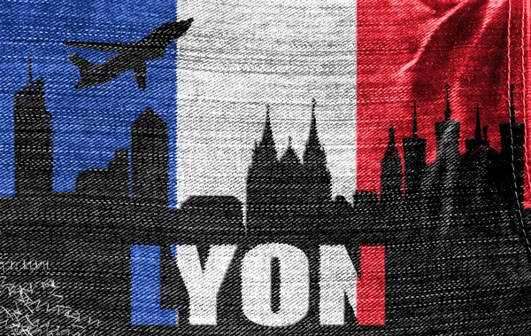 Widok na lyon — Zdjęcie stockowe