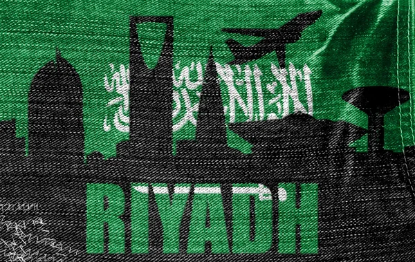 Vista de Riad — Foto de Stock