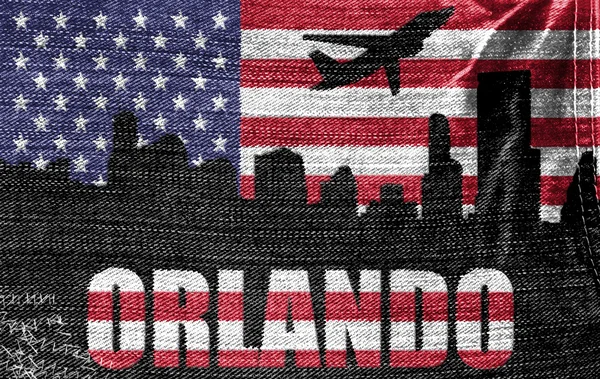 Pohled na město orlando — Stock fotografie