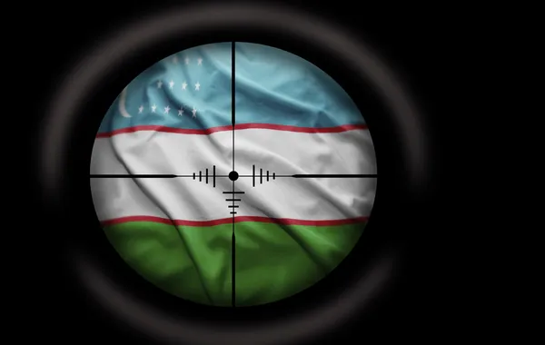 Узбекская цель — стоковое фото