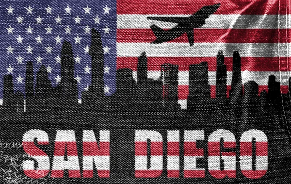 Vista della città di San Diego — Foto Stock
