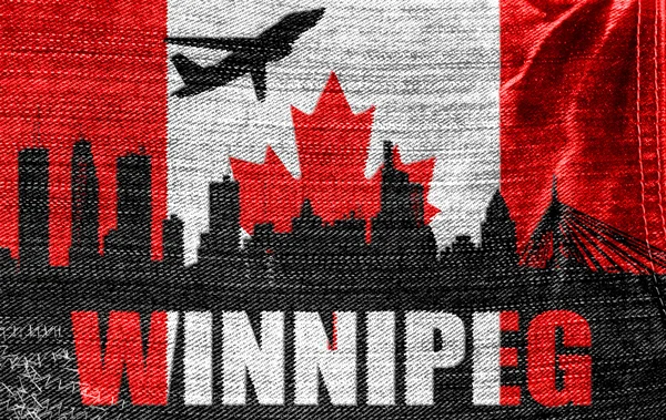 Pohled z Winnipegu — Stock fotografie