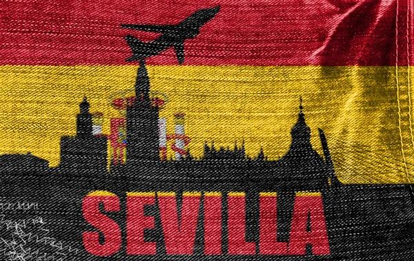 Vy över sevilla — Stockfoto