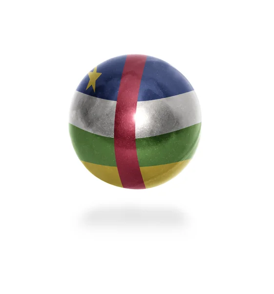 Středoafrická republika míč — Stock fotografie