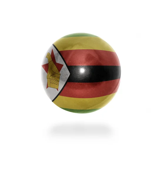 Zimbabwe piłka — Zdjęcie stockowe