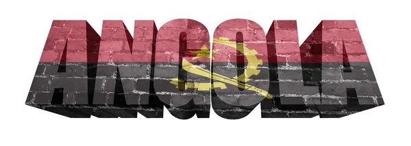 Angola kelimesi — Stok fotoğraf