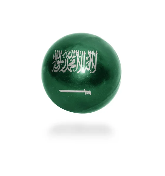 Саудівська Аравія м'яч — стокове фото
