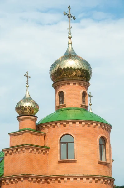 Kiev heiligen Schutz holosiivska Wüste. Ukrainisch-orthodoxer Chur — Stockfoto