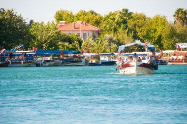 Türkiye, nehir dalyan tekne gezisine
