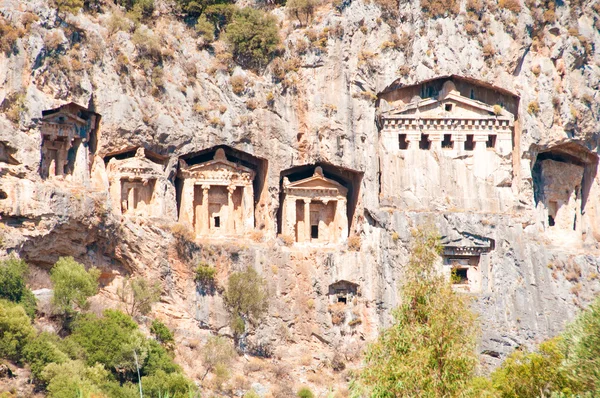 Tumbas de Lycian - Landmark Turquía — Foto de Stock