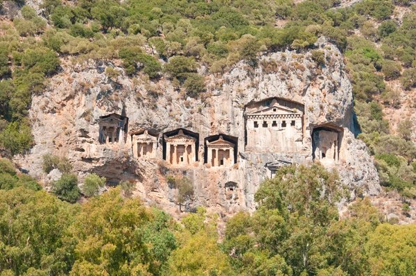 Lycian tombs  - Landmark Turkey — Stock Photo, Image