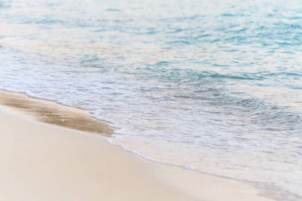 Playa Mar Exótica Con Hermosas Olas Color Turquesa Ola Mar — Foto de Stock