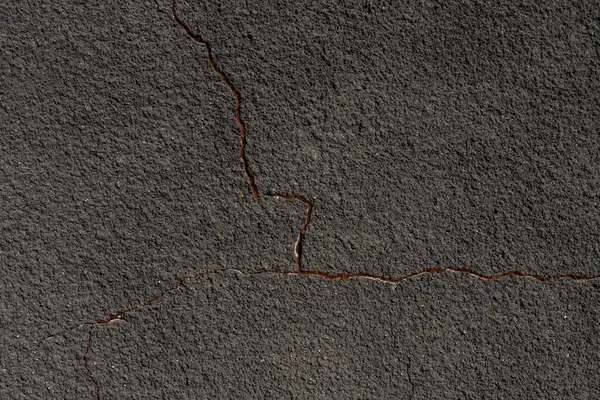 Gray Wall Crack Texture Rough Plaster Uneven Granular Coating High — Photo