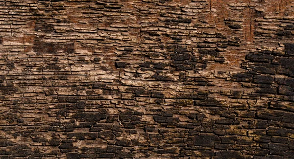 Brauner Holzhintergrund, Struktur aus Holz in Nahaufnahme — Stockfoto