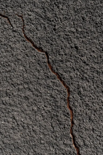 Close Gray Wall Crack Texture Rough Plaster Uneven Granular Coating — 스톡 사진