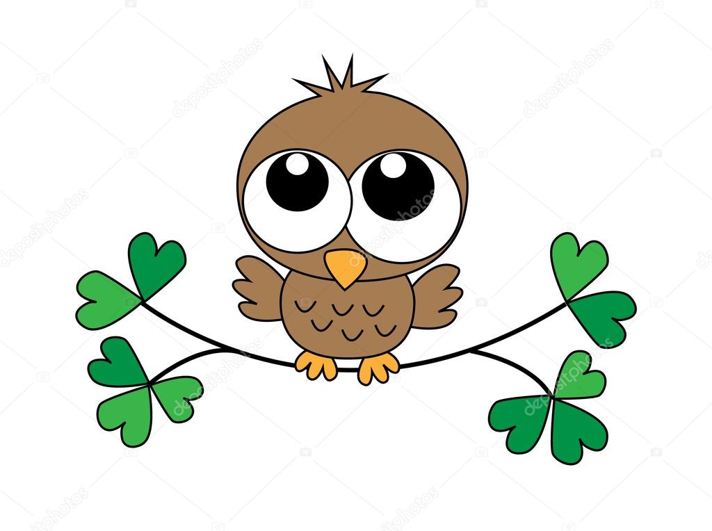 A sweet little brown owl