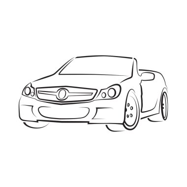 vektör araba cabriolet