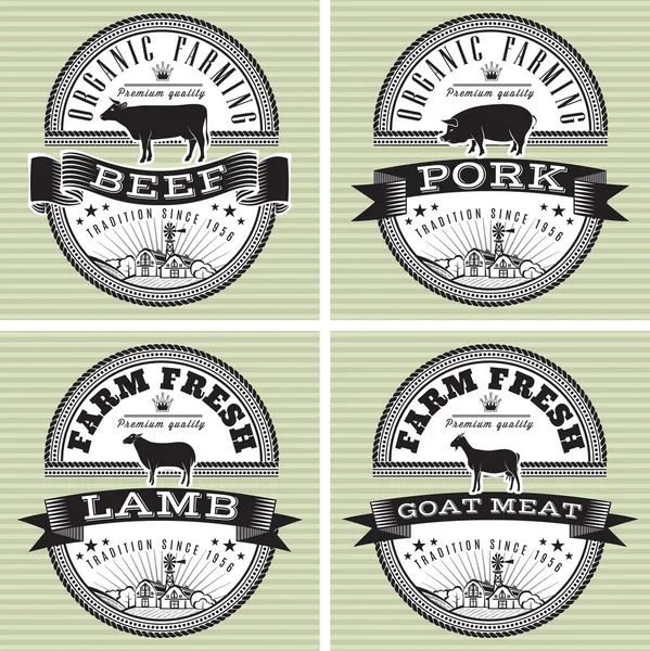 simgeler domuz, inek, koyun, keçi