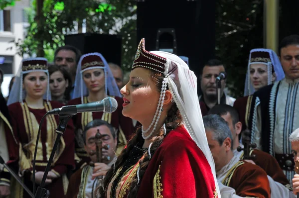 Армянский певец — стоковое фото