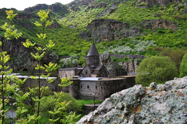 Geghard Ermenistan'da kutsal Manastırı — Stok fotoğraf