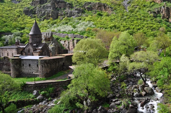 Heilige klooster van vergevorderdGeghard in Armenië — Stockfoto