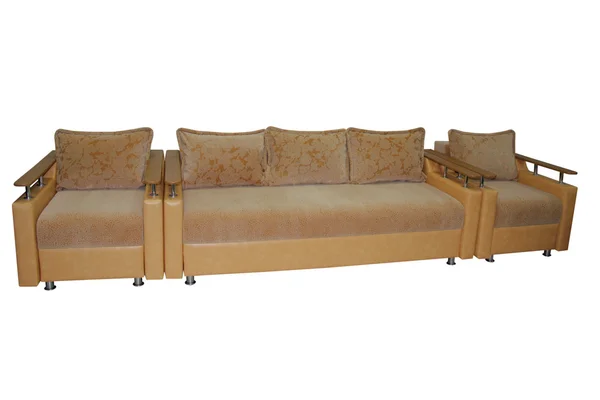 Sofá y dos sillones —  Fotos de Stock
