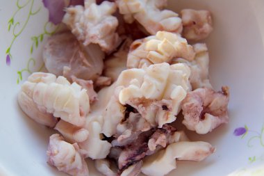 kalamar deniz ürünleri kesmek