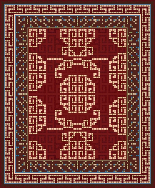 Tapis design — Image vectorielle