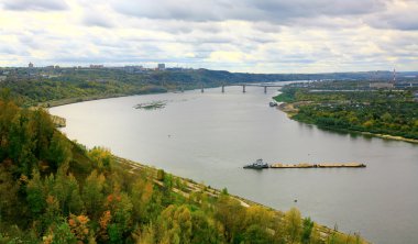 nizhny novgorod, Rusya'nın sonbahar park