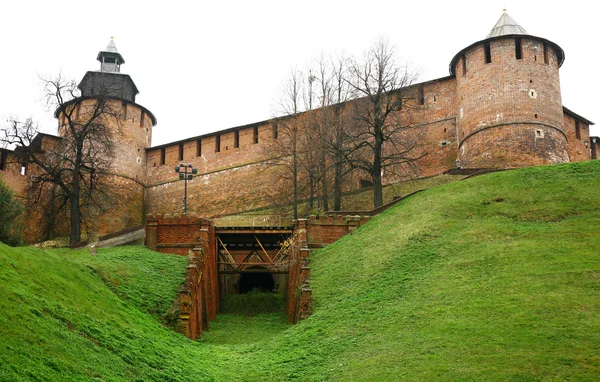 Allgemeine Ansicht des Aufzugs kremlin nizhny novgorod — Stockfoto