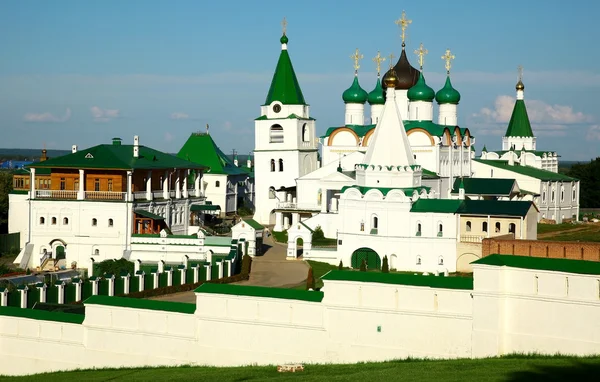 Pechersky Ascension kolostor Nyizsnyij Novgorod, Oroszország — Stock Fotó