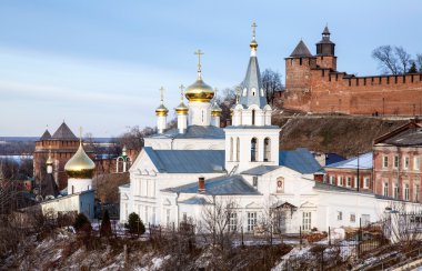 Mart kilise İlyas Peygamber ve kremlin nizhny novgo göster