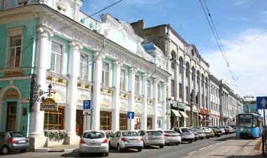 en eski caddelerinden nizhny Novgorod