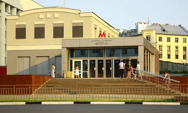Gorkovskaya 지하철 역 — 스톡 사진