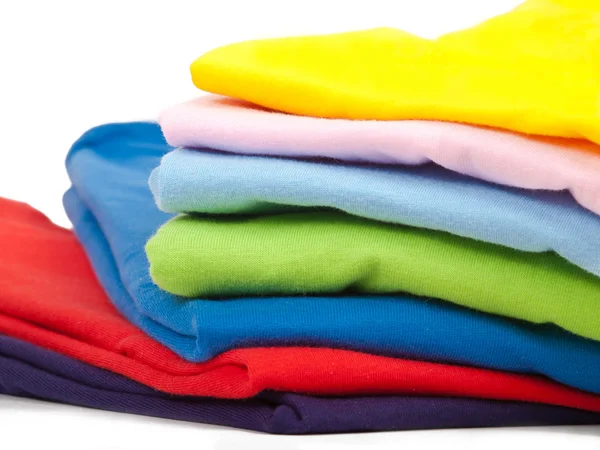 Bunte T-Shirts — Stockfoto