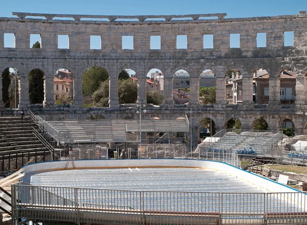 Eis im Amphitheater — Stockfoto