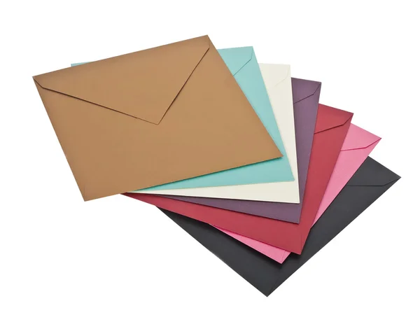 Enveloppes colorées — Photo