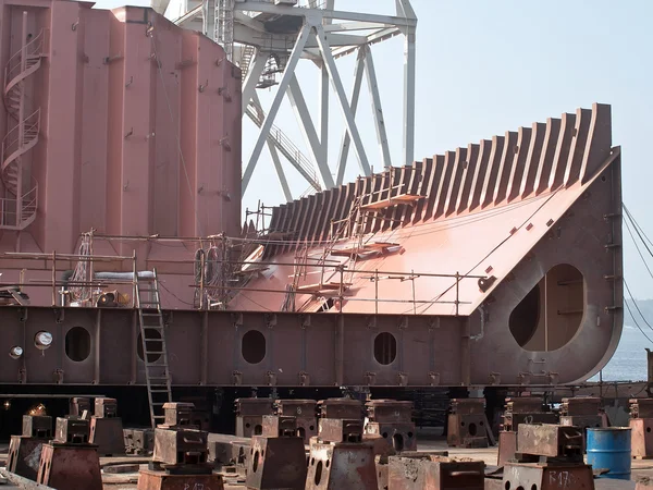 Ship construction — Stock Photo, Image