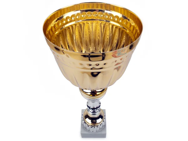 Golden cup and ball — Stock Photo, Image