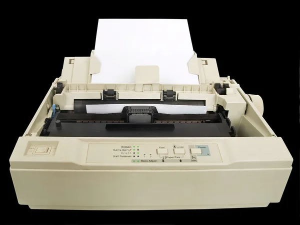 Dot matrix printer — Stock Photo, Image