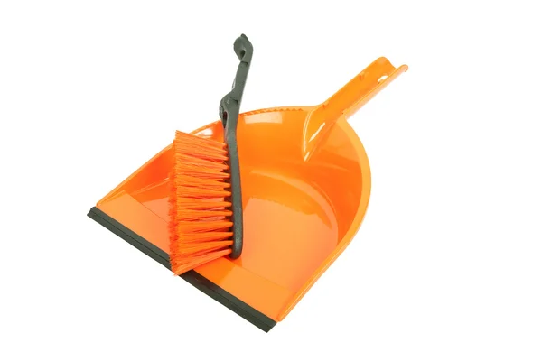 Brush and dustpan — Stock Photo, Image